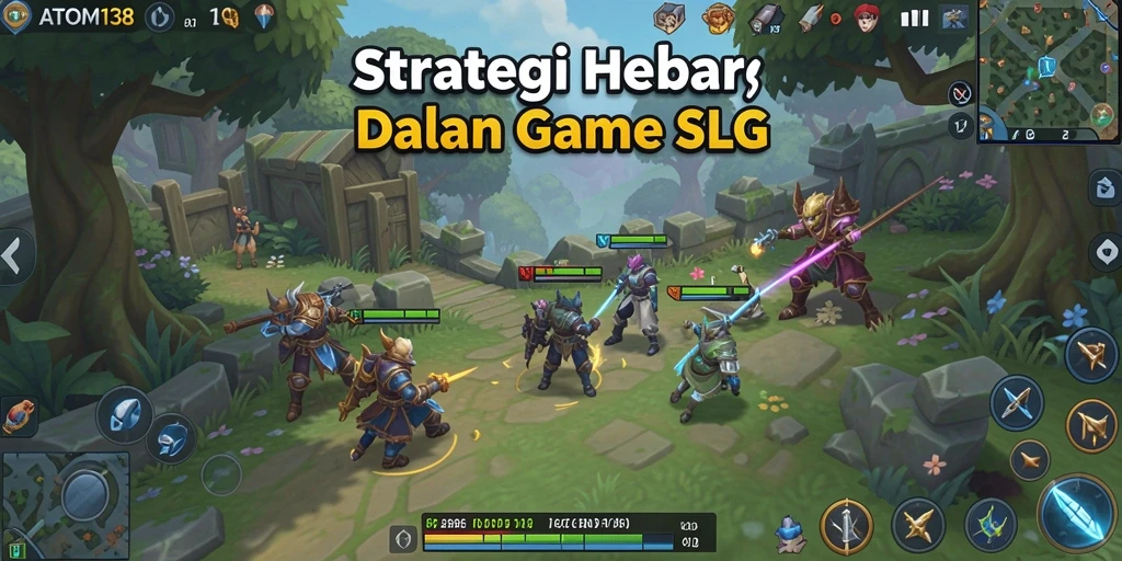 Gameplay seru dan interaksi antar pemain dalam ATOM138.