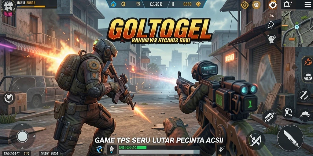 Tampilan gameplay seru dari GOLTOGEL dengan aksi menegangkan.