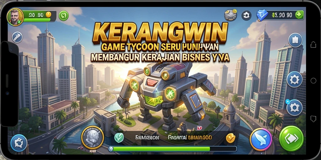Tampilan menarik di KERANGWIN saat membangun bisnis.