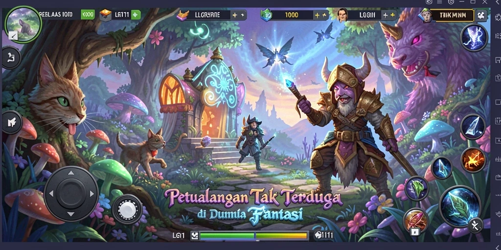 Tampilkan aksi mendebarkan dalam gameplay LG111 yang penuh petualangan.
