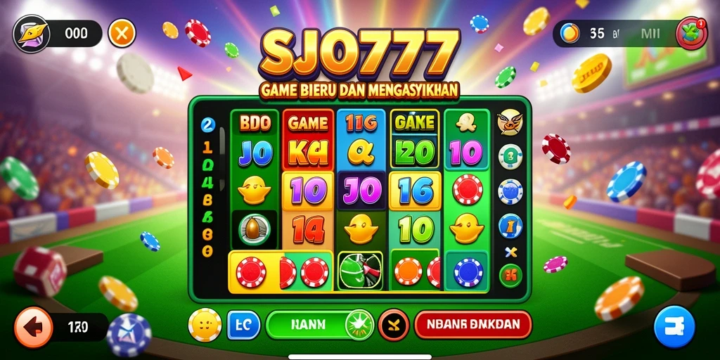 Tampilan gameplay SJO777 yang seru dan interaktif.